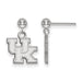14kw University of Kentucky Earrings Dangle Ball