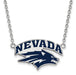 SS University of Nevada Large Enamel Pendant w/Necklace