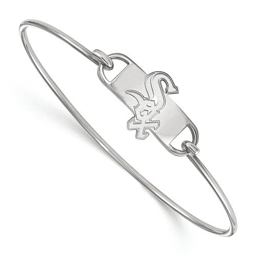 SS MLB  Chicago White Sox Small Center Wire Bangle-7