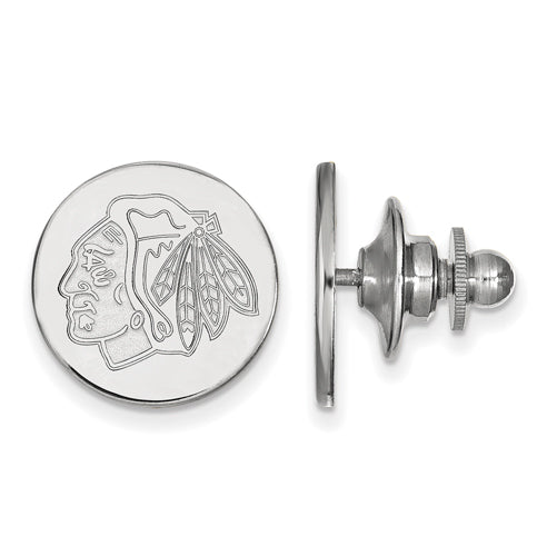 14kw NHL Chicago Blackhawks Lapel Pin