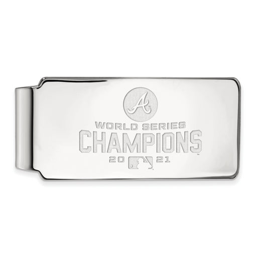 SS 2021 World Series Champions Atlanta Braves Money Clip
