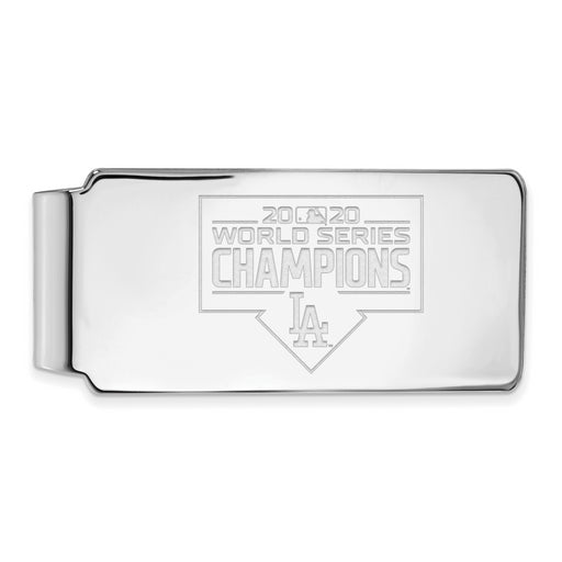 SS 2020 World Series Champions Los Angeles Dodgers Money Clip