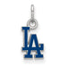 SS MLB  Los Angeles Dodgers XS Enamel Pendant