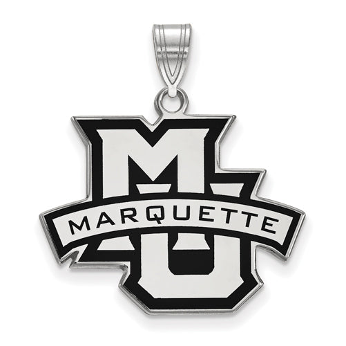 SS Marquette University Large Enamel Pendant