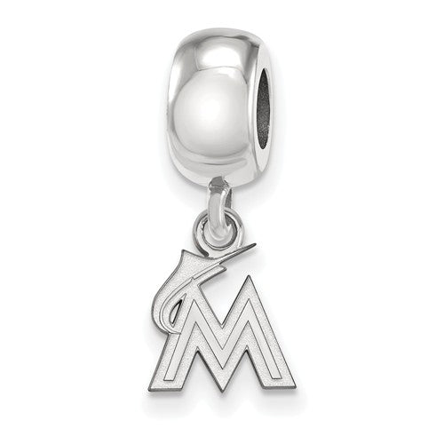 SS MLB  Miami Marlins XS Dangle Bead