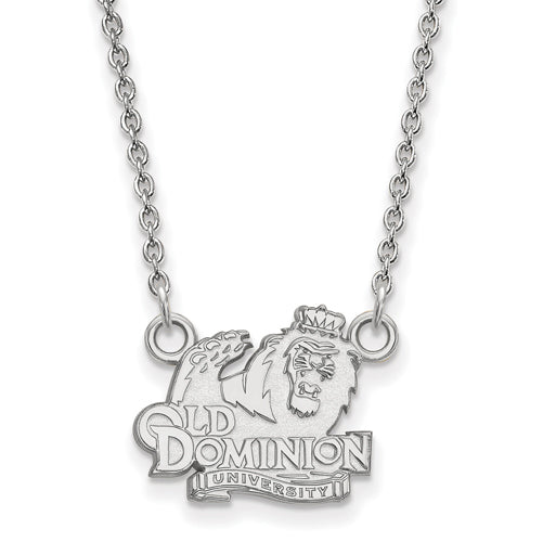 SS Old Dominion University Small Monarchs Pendant w/Necklace