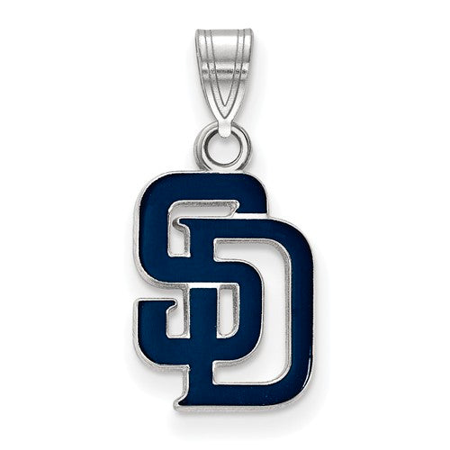 SS MLB  San Diego Padres Small Enamel Pendant