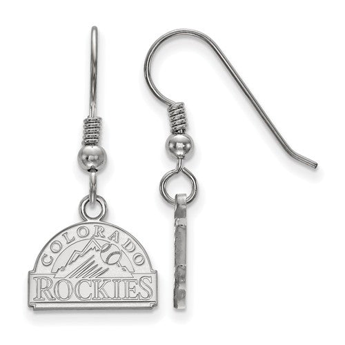 SS MLB  Colorado Rockies XS Dangle Earrings