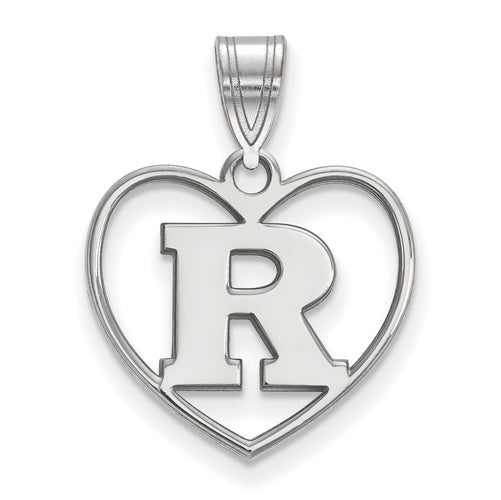 SS Rutgers Pendant in Heart