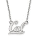 10kw University of California Berkeley Small CAL Pendant w/Necklace