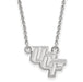 SS University of Central Fl Small slanted UCF Pendant w/Necklace