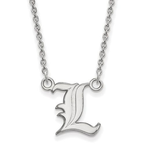 SS University of Louisville Small Pendant w/Necklace