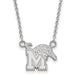 14kw University of Memphis Small Tigers Pendant w/Necklace