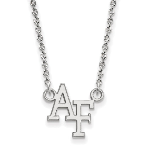 10kw US AF Academy A-F Small Pendant 18 inch Necklace