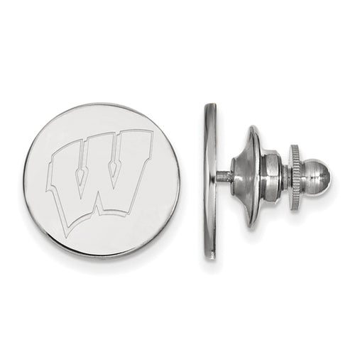 SS University of Wisconsin Motion Letter W Lapel Pin