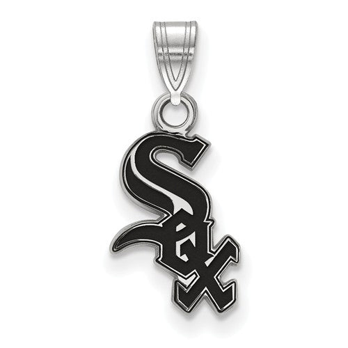 SS MLB  Chicago White Sox Small Enamel Pendant