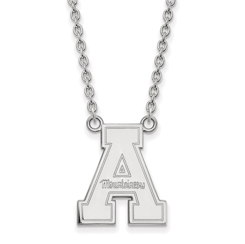10kw Appalachian State University Large Pendant w/Necklace