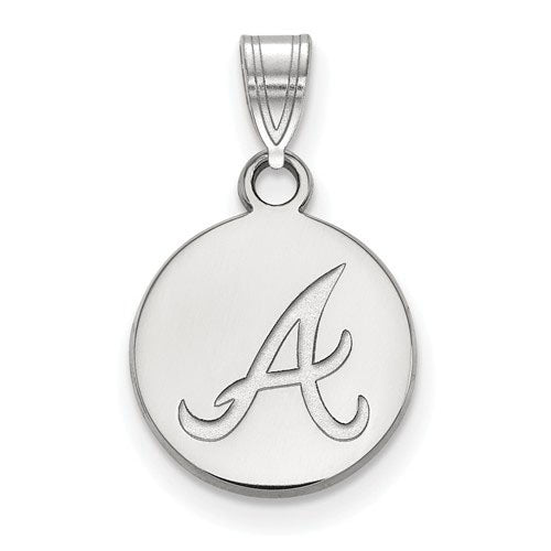 SS MLB  Atlanta Braves Small Disc Pendant