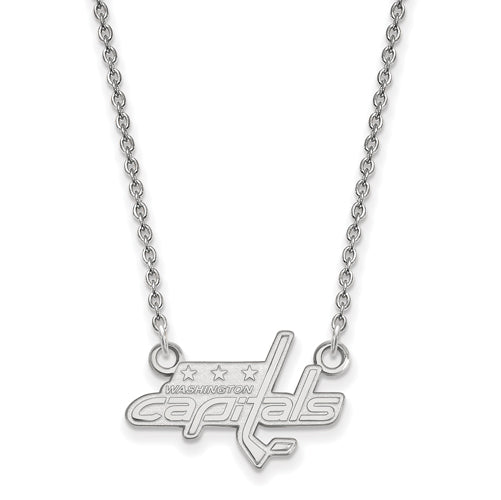 10kw NHL Washington Capitals Small Pendant w/Necklace