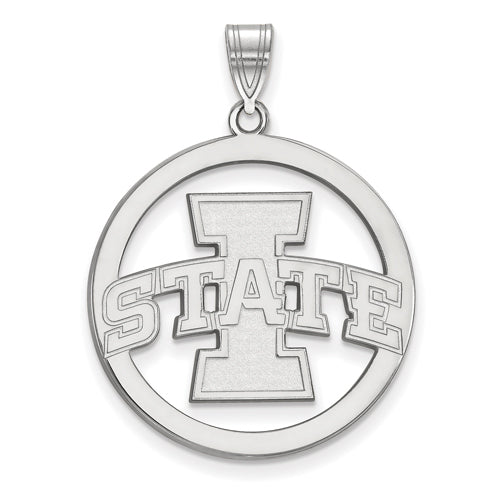 SS Iowa State University XL Pendant in Circle