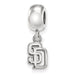 SS MLB  San Diego Padres XS Dangle Bead
