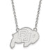14kw University of Colorado Large Buffalo Pendant w/Necklace
