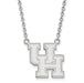 SS University of Houston Large Logo Pendant w/Necklace
