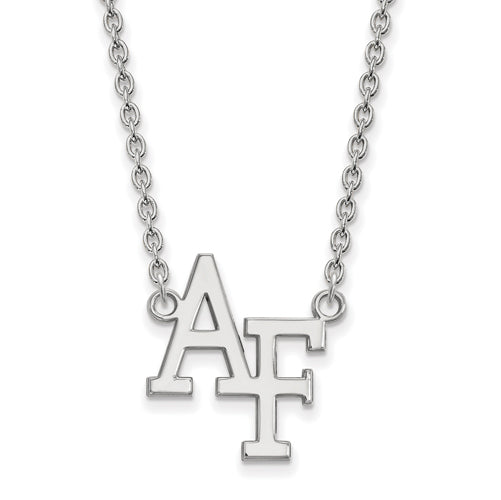 SS US Air Force Academy Lg Pend w/Necklace