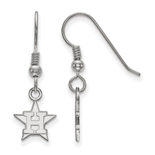 SS MLB  Houston Astros XS Alternate Logo Dangle Earrings