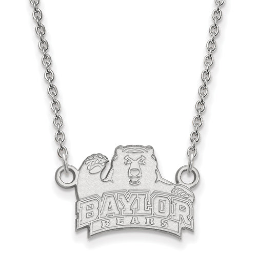 14kw Baylor University Small Pendant w/Necklace