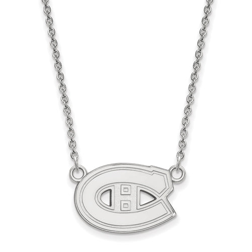 10kw NHL Montreal Canadiens Small Pendant w/Necklace