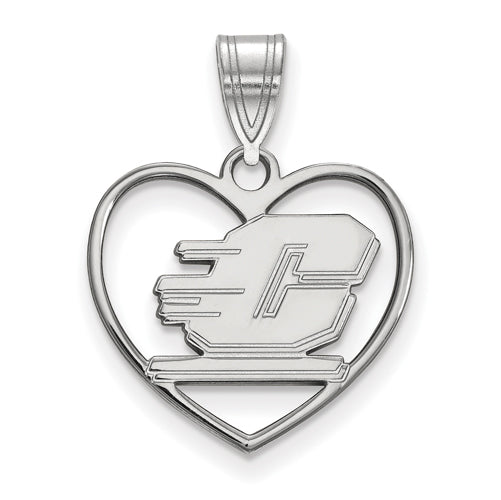 SS Central Michigan University Pendant in Heart