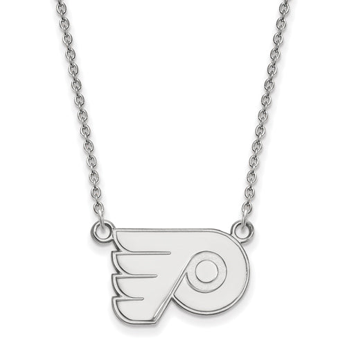 10kw NHL Philadelphia Flyers Small Pendant w/Necklace