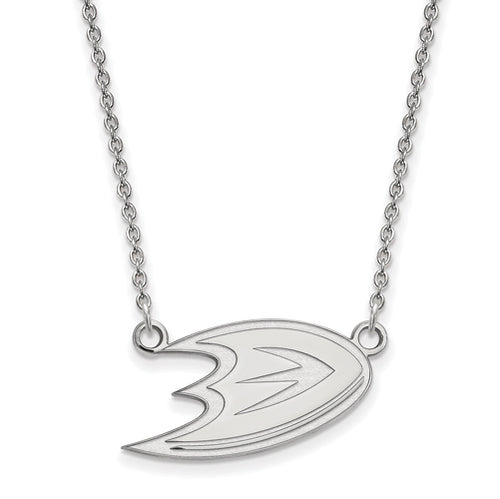 SS NHL Anaheim Ducks Small Pendant w/Necklace