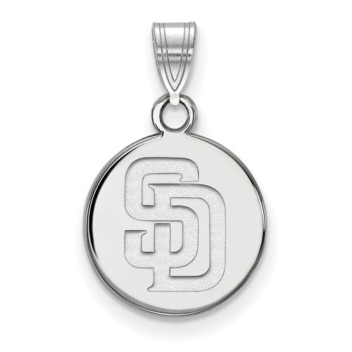 SS MLB  San Diego Padres Small Disc Pendant