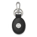 SS MLB  Boston Red Sox Black Leather Oval Key Chain