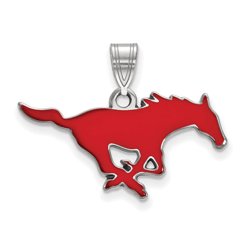 SS Southern Methodist University Medium Enamel Pendant