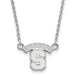 10kw Syracuse University Small Logo Pendant w/Necklace