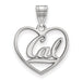 SS University of California Berkeley Pendant in Heart