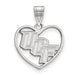 SS University of Central Florida Pendant in Heart
