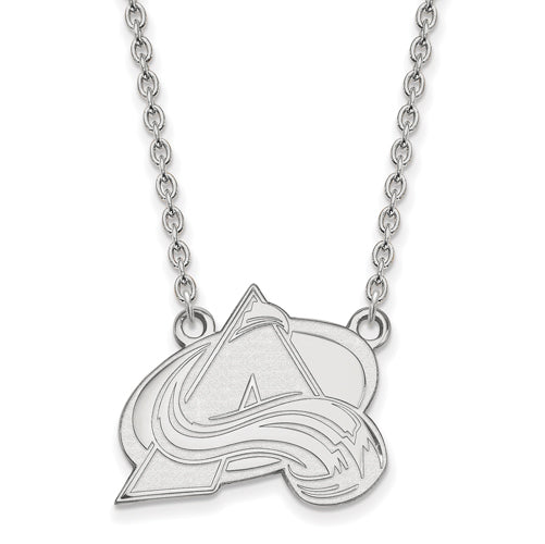 10kw NHL Colorado Avalanche Large Pendant w/Necklace