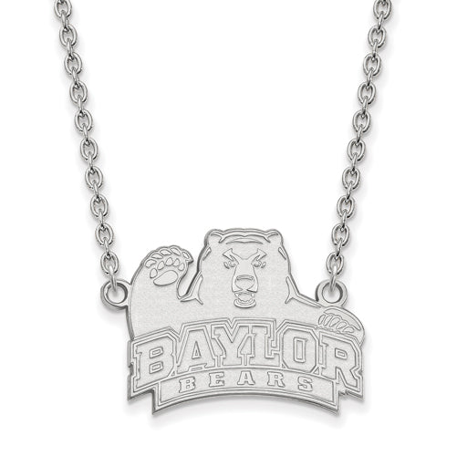 14kw Baylor University Large Pendant w/Necklace