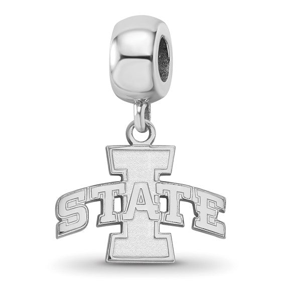 SS Iowa State University Small Dangle Bead Charm