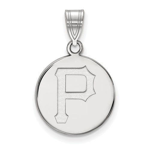 SS MLB  Pittsburgh Pirates Medium Disc Pendant