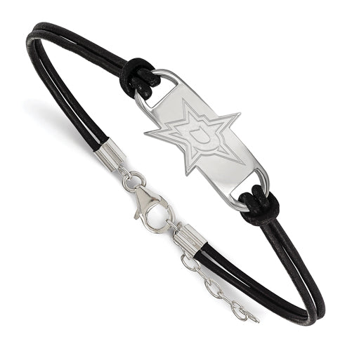 SS Dallas Stars Small Center Leather Bracelet