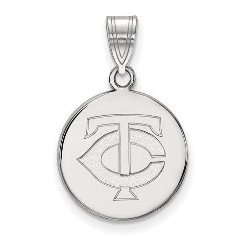 SS MLB  Minnesota Twins Medium TC Disc Pendant