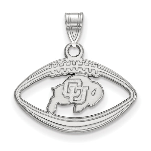 SS University of Colorado Buffalo Pendant in Football