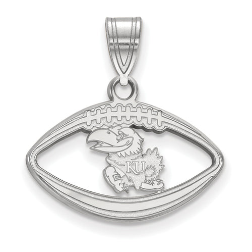 SS University of Kansas Pendant in Football