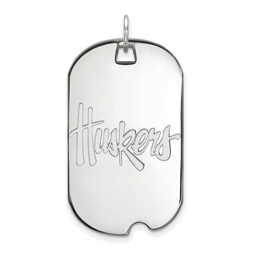 10kw University of Nebraska Large Huskers Dog Tag