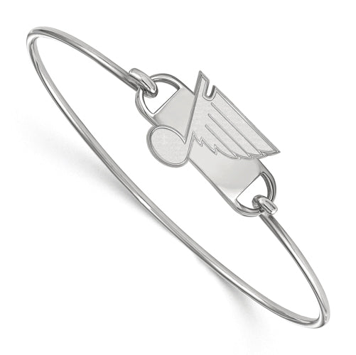 SS NHL St. Louis Blues Small Ctr Wire Bangle-7
